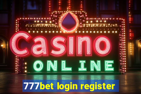 777bet login register